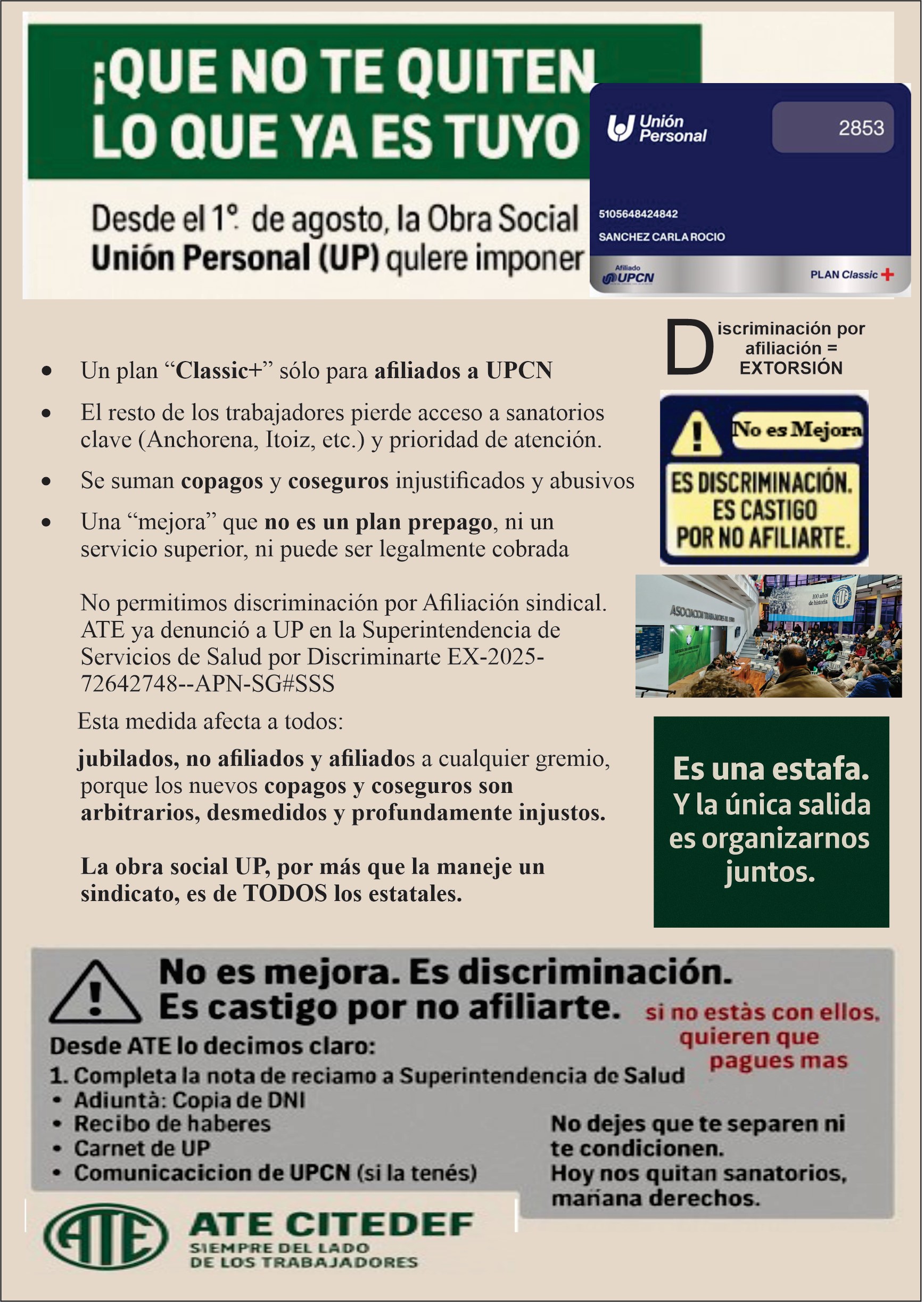 Campaña ATE CITEDEF